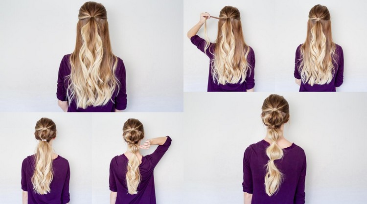 how to make bubble braids instructions long hair ideas