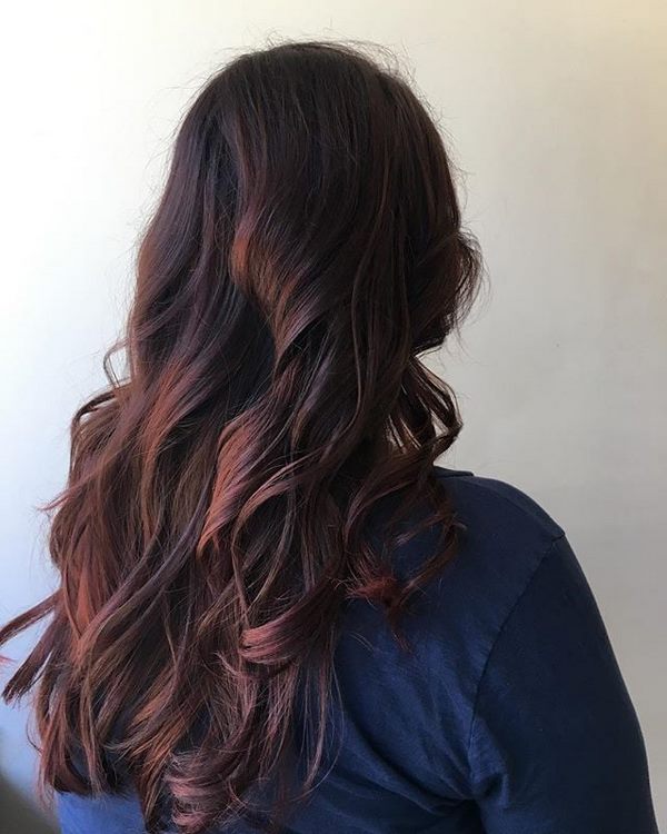 Rose brown hair color ideas for brunettes