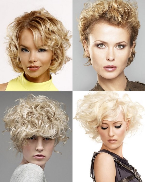 short curly hairstyles ideas
