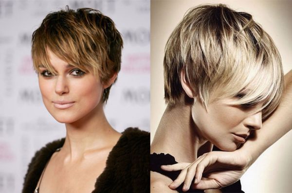 short haircuts with bangs for women