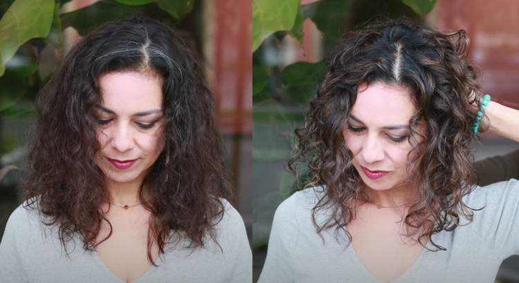 how to hide a gray hair hairline brunette