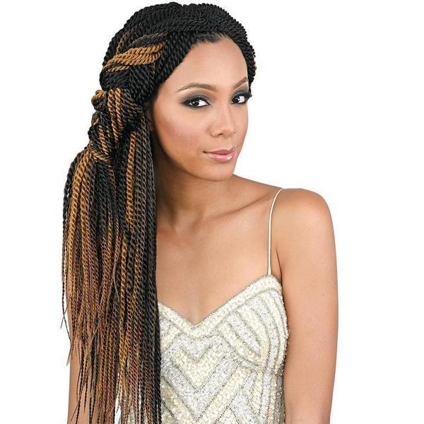 Senegalese twist hairstyles braids ideas