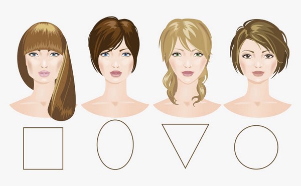 hairstyles with bangs face shapes