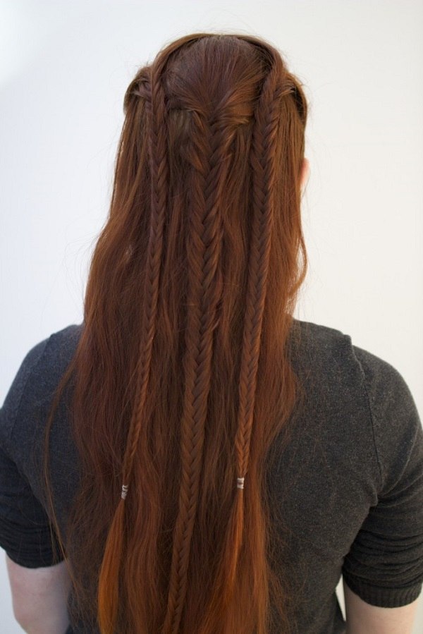 Viking woman hairstyle ideas braids ideas