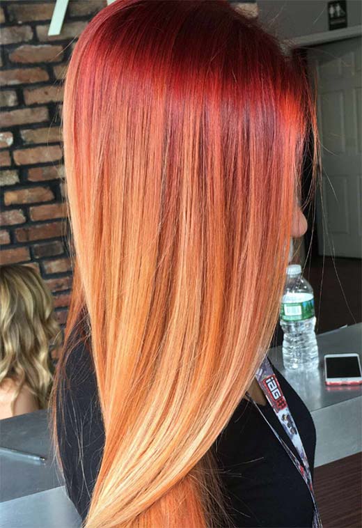 Nuances de couleur de cheveux roux: conseils de teinture pour les cheveux roux