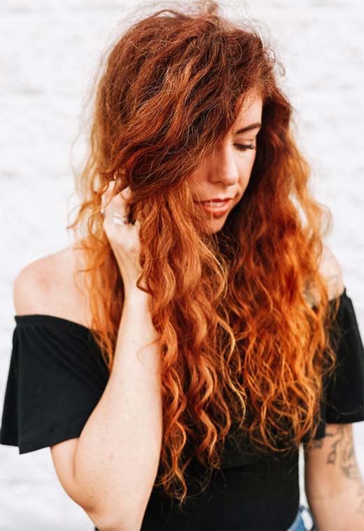 Nuances de couleur de cheveux roux: conseils de teinture pour les cheveux roux