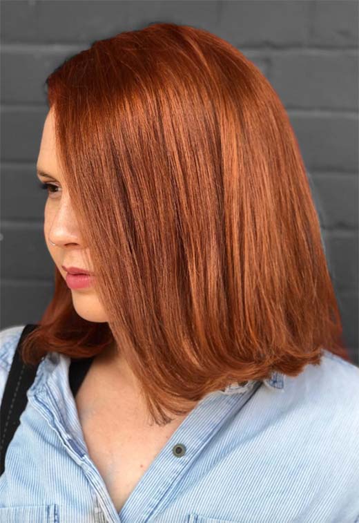 Tons de cor de cabelo ruivo: dicas de tintura de cabelo ruivo