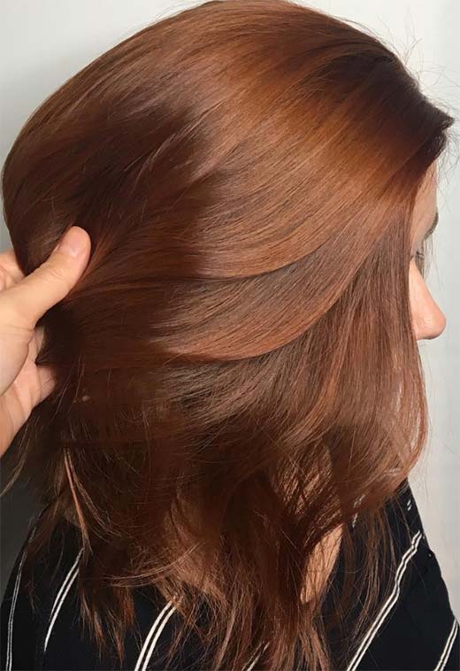 Tons de cor de cabelo ruivo: dicas de tintura de cabelo ruivo