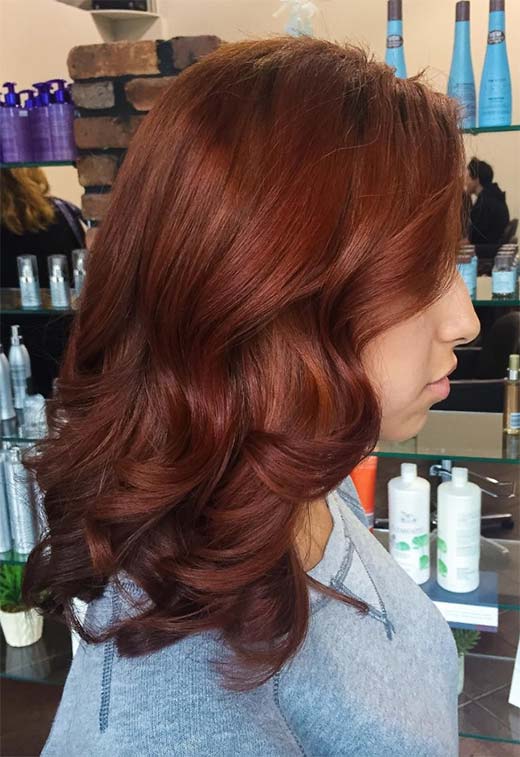 Tons de cor de cabelo ruivo: dicas de tintura de cabelo ruivo