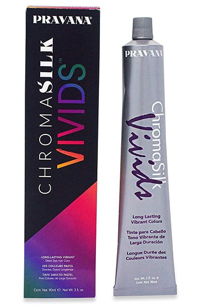 Melhores kits de tintura de cabelo holográfico: Pravana Chromasilk Vivids Cor vibrante de longa duração