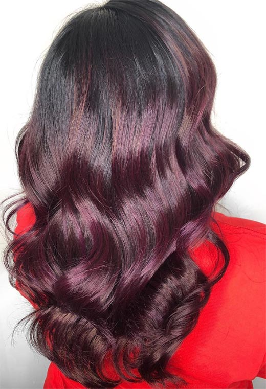 Tons de cor de cabelo de ameixa: dicas de tintura de cabelo de ameixa