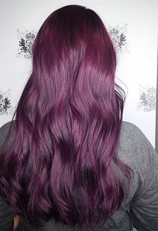 Tons de cor de cabelo de ameixa: dicas de tintura de cabelo de ameixa