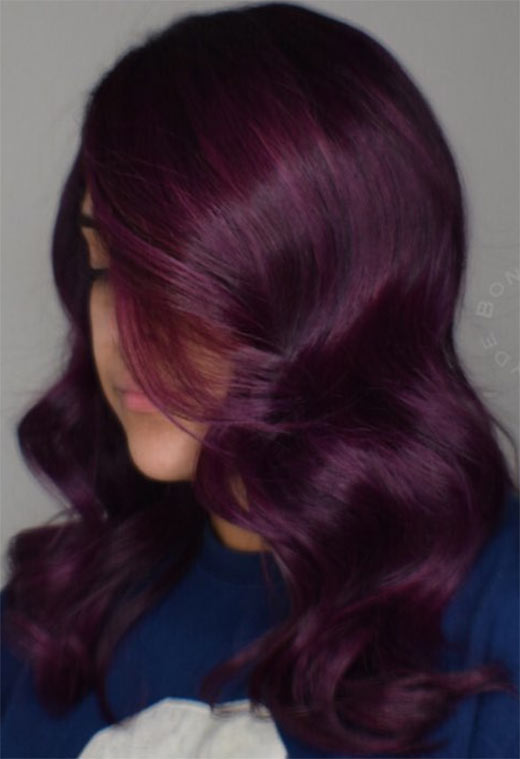 Tons de cor de cabelo de ameixa: dicas de tintura de cabelo de ameixa