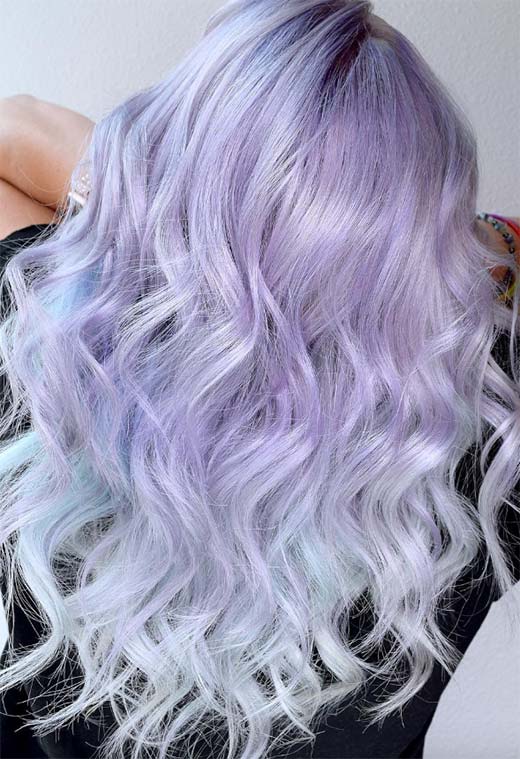Tons de cor de cabelo de lavanda: dicas de tintura de cabelo de lavanda