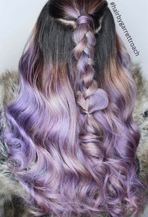 Tons de cor de cabelo de lavanda: dicas de tintura de cabelo de lavanda
