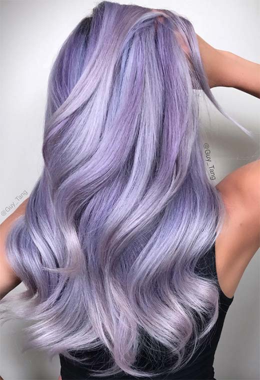 Tons de cor de cabelo de lavanda: dicas de tintura de cabelo de lavanda