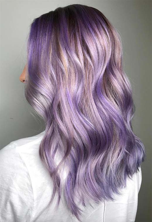 Tons de cor de cabelo de lavanda: dicas de tintura de cabelo de lavanda