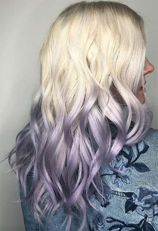 Tons de cor de cabelo de lavanda: dicas de tintura de cabelo de lavanda