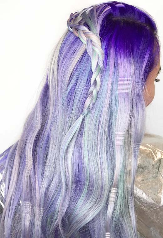 Tons de cor de cabelo de lavanda: dicas de tintura de cabelo de lavanda