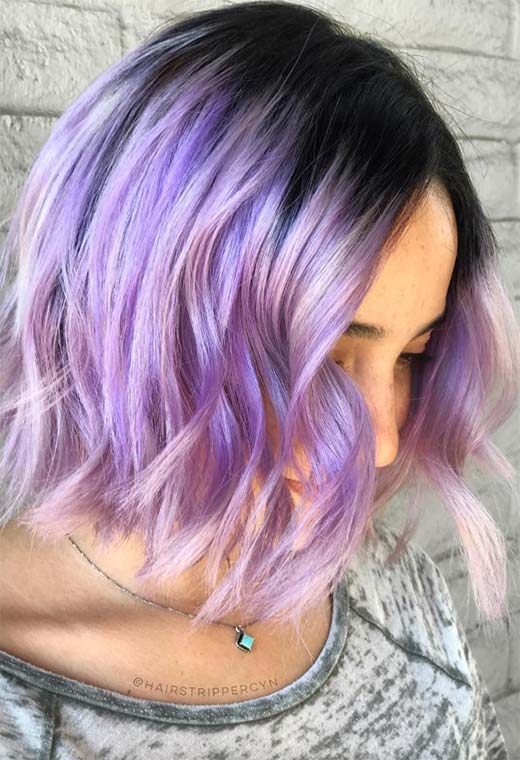 Tons de cor de cabelo de lavanda: dicas de tintura de cabelo de lavanda
