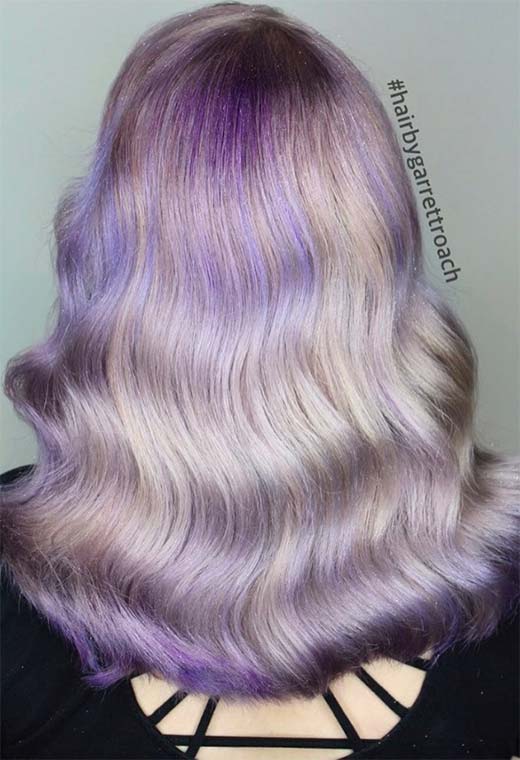 Tons de cor de cabelo de lavanda: dicas de tintura de cabelo de lavanda