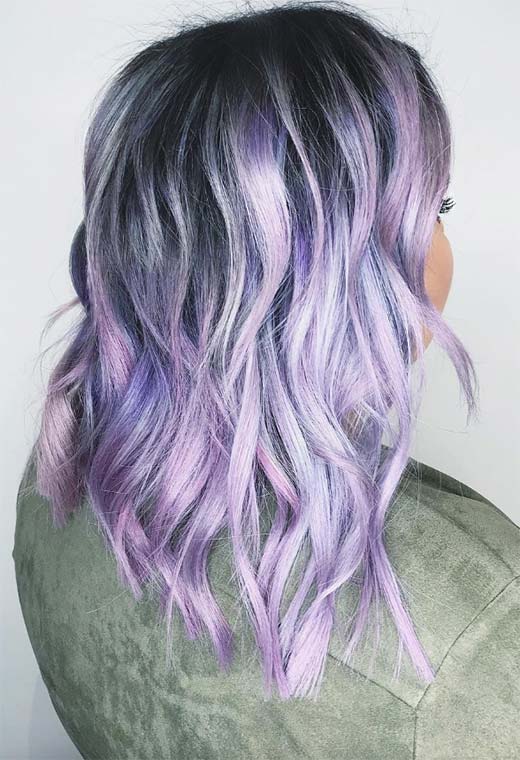 Tons de cor de cabelo de lavanda: dicas de tintura de cabelo de lavanda