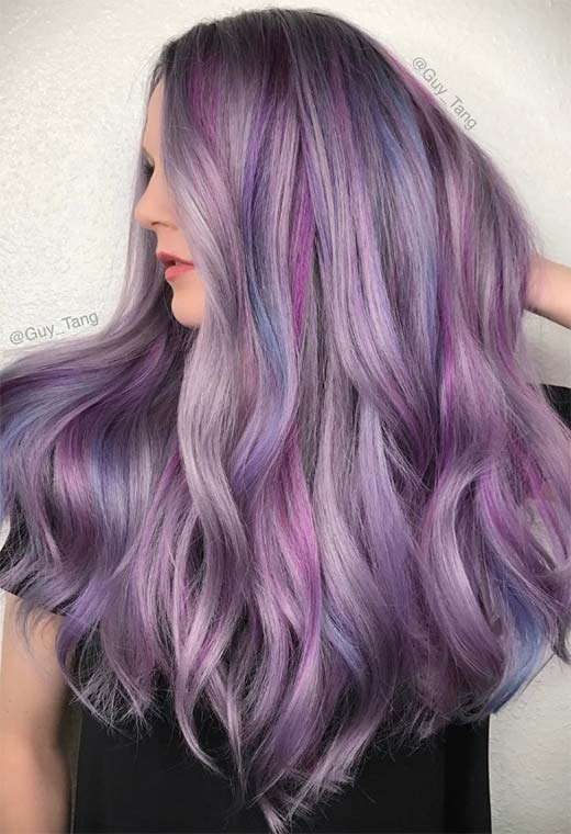 Tons de cor de cabelo de lavanda: dicas de tintura de cabelo de lavanda