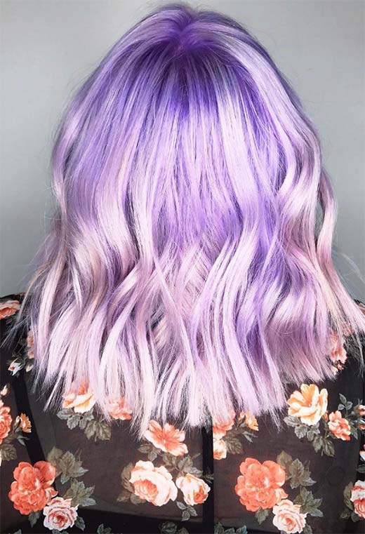 Tons de cor de cabelo de lavanda: dicas de tintura de cabelo de lavanda