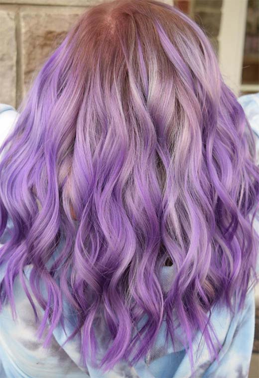 Tons de cor de cabelo de lavanda: dicas de tintura de cabelo de lavanda