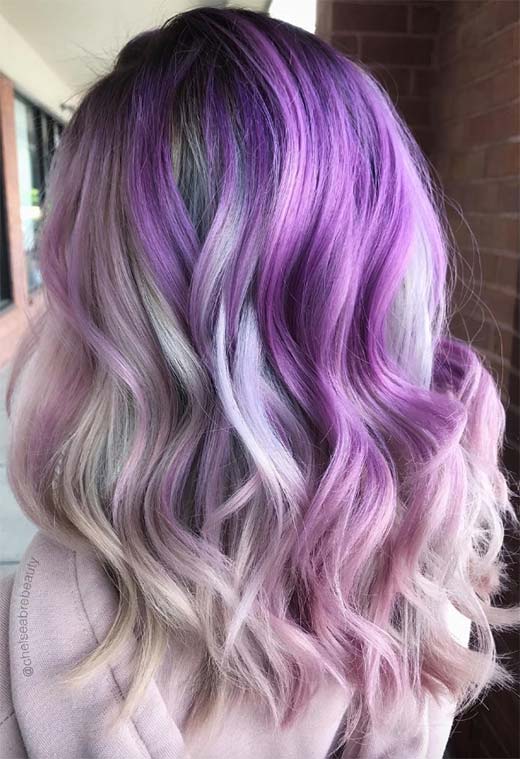 Tons de cor de cabelo de lavanda: dicas de tintura de cabelo de lavanda
