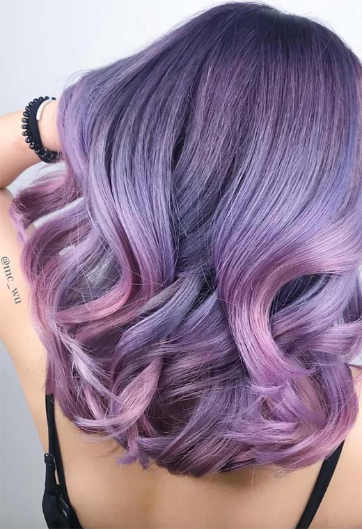 Tons de cor de cabelo de lavanda: dicas de tintura de cabelo de lavanda