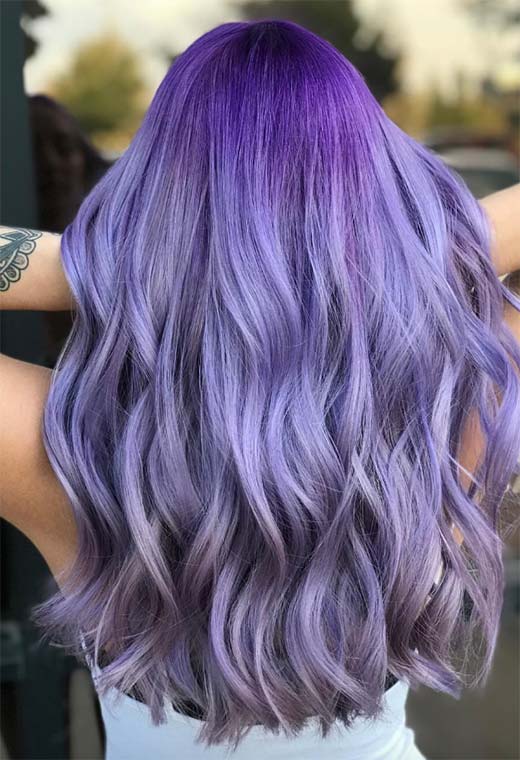 Tons de cor de cabelo de lavanda: dicas de tintura de cabelo de lavanda