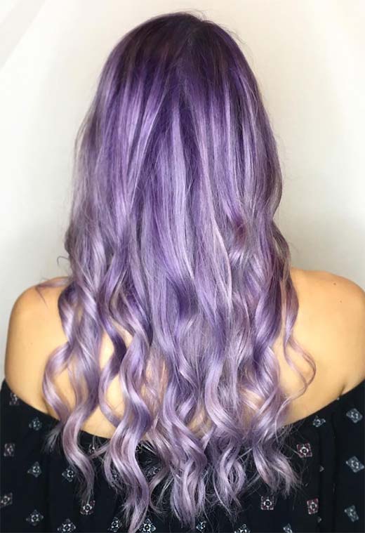 Tons de cor de cabelo de lavanda: dicas de tintura de cabelo de lavanda