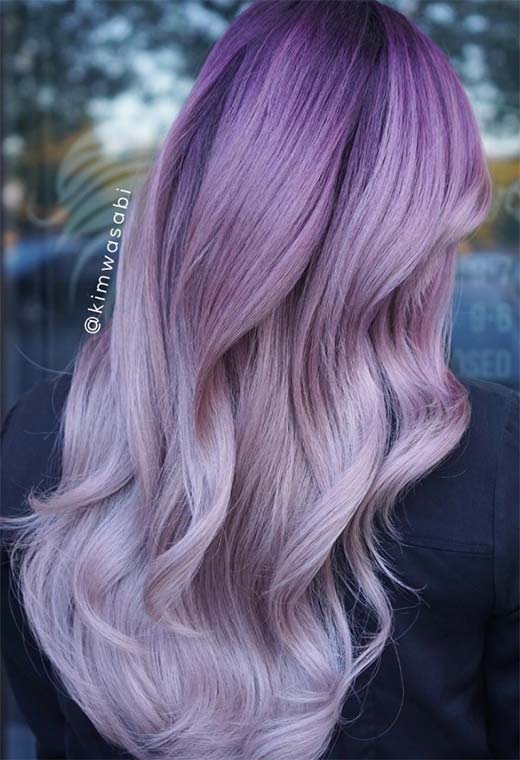 Tons de cor de cabelo de lavanda: dicas de tintura de cabelo de lavanda