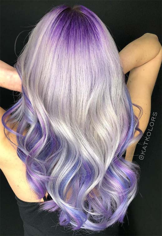 Tons de cor de cabelo de lavanda: dicas de tintura de cabelo de lavanda