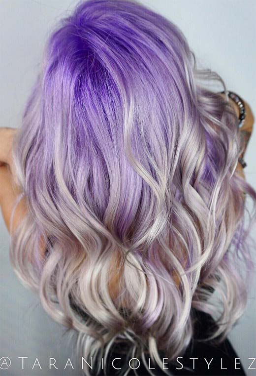 Tons de cor de cabelo de lavanda: dicas de tintura de cabelo de lavanda