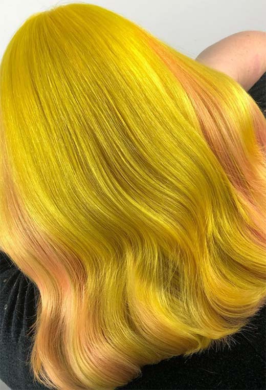 Nuances de couleur de cheveux jaunes: conseils de coloration des cheveux jaunes