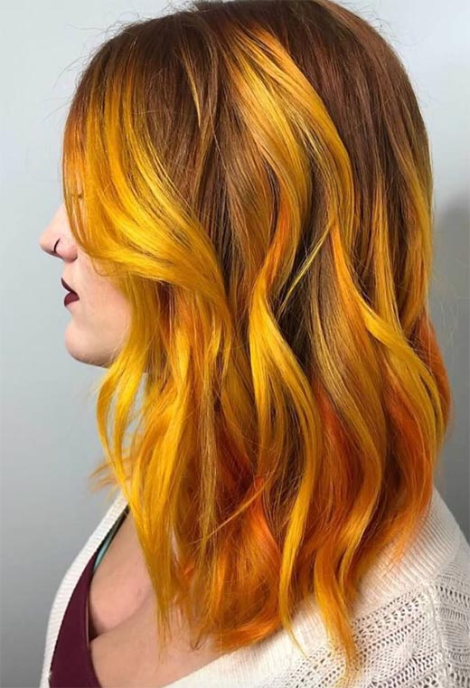 Nuances de couleur de cheveux jaunes: conseils de coloration des cheveux jaunes