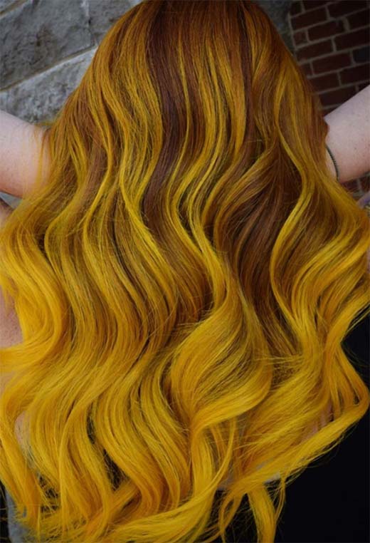 Tons de cor de cabelo amarelo: dicas de tintura de cabelo amarelo