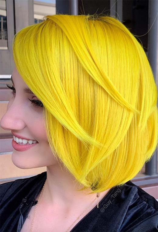 Nuances de couleur de cheveux jaunes: conseils de coloration des cheveux jaunes
