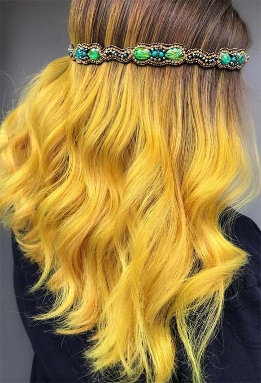 Nuances de couleur de cheveux jaunes: conseils de coloration des cheveux jaunes