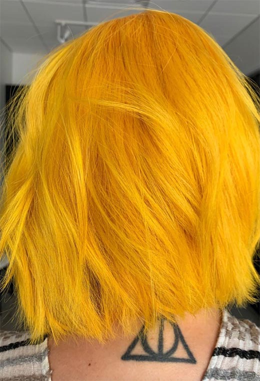 Nuances de couleur de cheveux jaunes: conseils de coloration des cheveux jaunes