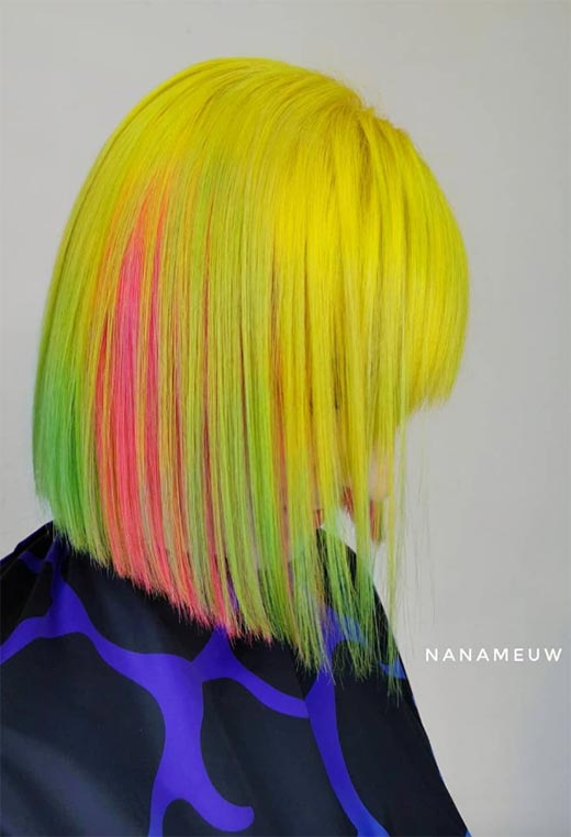 Nuances de couleur de cheveux jaunes: conseils de coloration des cheveux jaunes