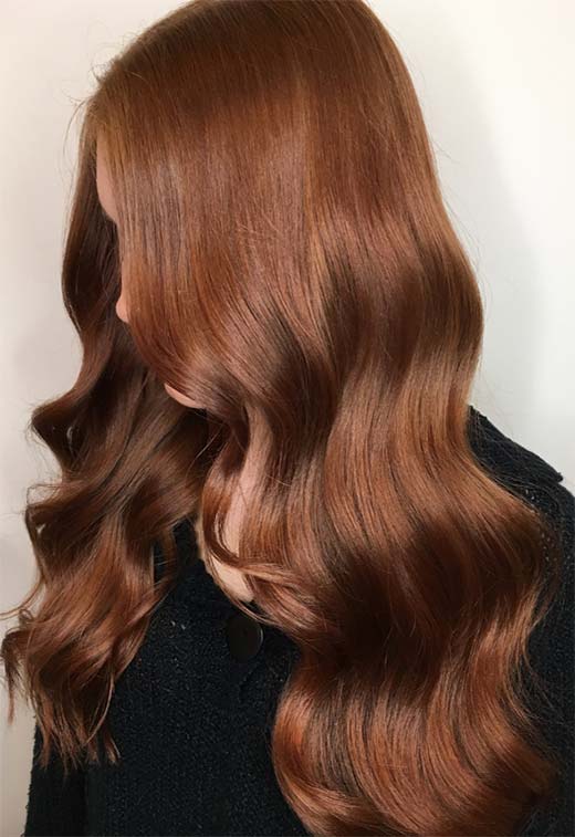 Comment colorer les cheveux roux