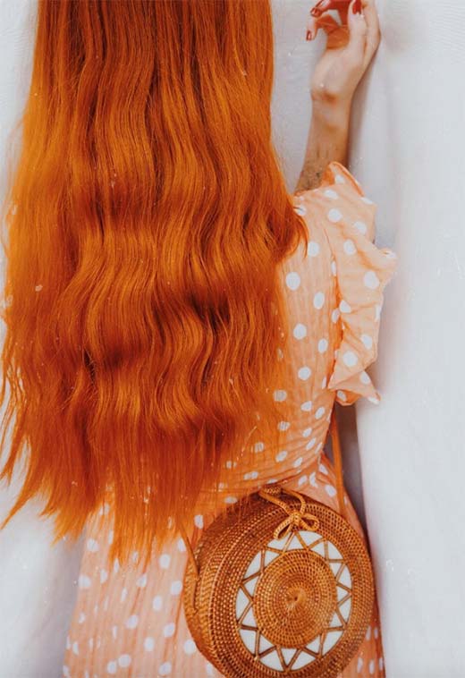 Conseils de mode pour les cheveux roux