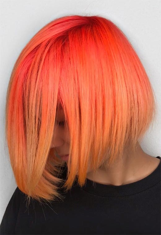 Cómo cuidar el cabello color naranja