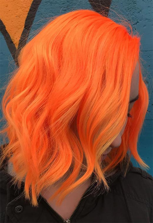 Cómo mantener el color de cabello naranja