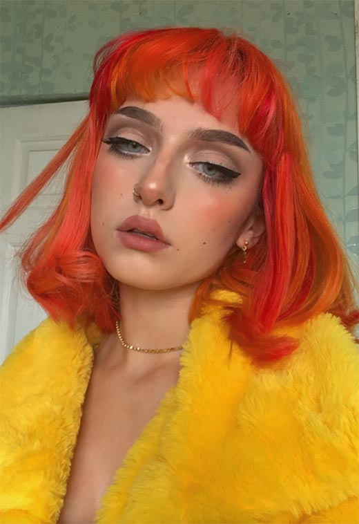 Consejos de moda para el cabello naranja