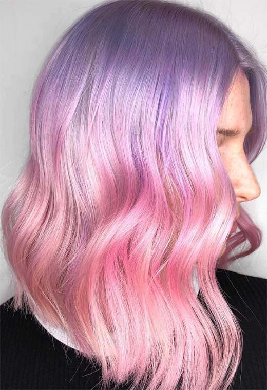 Como pintar o cabelo de lilás em casa