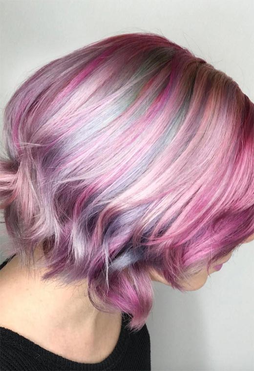 Como tingir o cabelo de lilás em casa